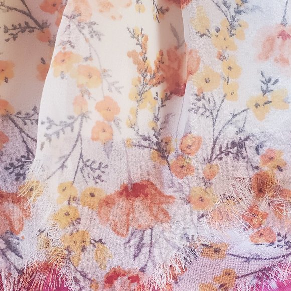 Floral tube top - Picture 3 of 5